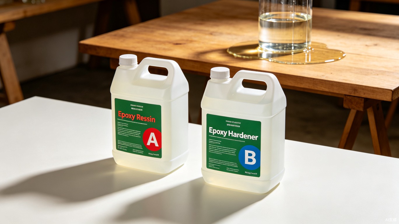 High-transparency crystal epoxy resin